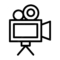 pngtree video camera line icon png image 9076991